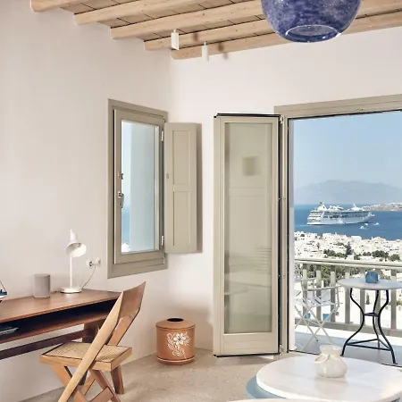 מלון Belvedere Mykonos - Hilltop & - The Leading Of The World Mykonos Town