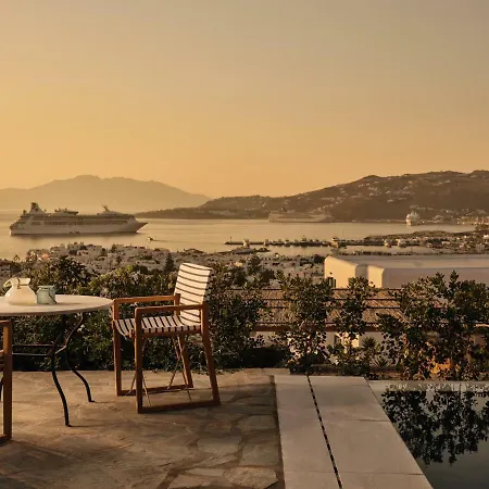 Szálloda Belvedere Mykonos - Hilltop & - The Leading Of The World