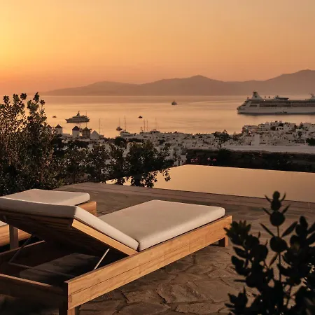 Belvedere Mykonos - Hilltop & - The Leading Of The World Szálloda Mykonos Town